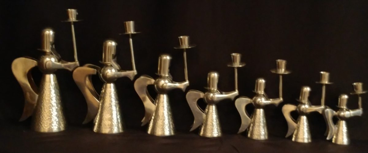 line of tin angels